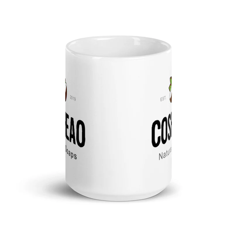 Cosheao White glossy mug
